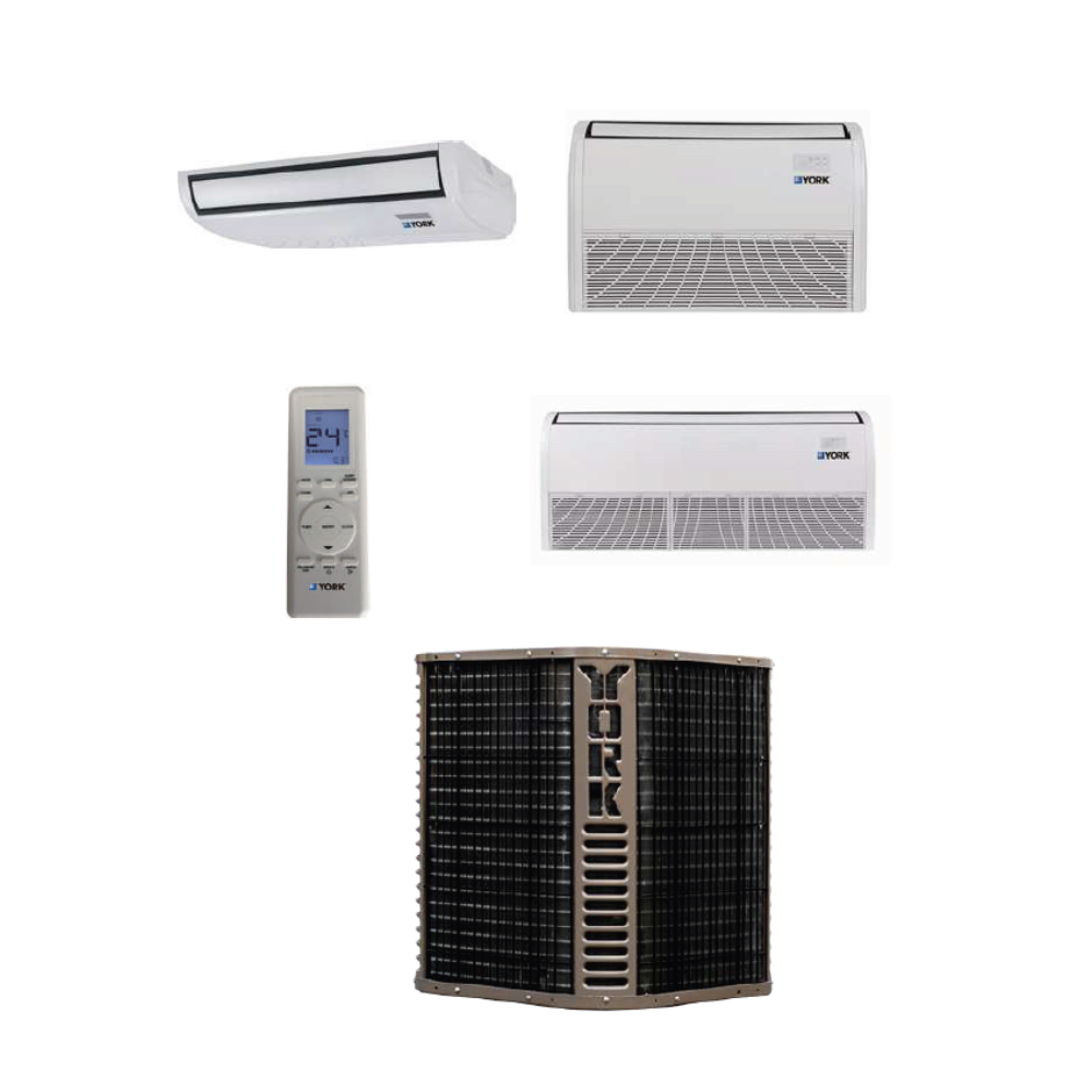 Split Techo York OnOff 36,000 BTU 220V1F Split Techo York On/Off 36,000 BTU 220V/3F - Imagen 1